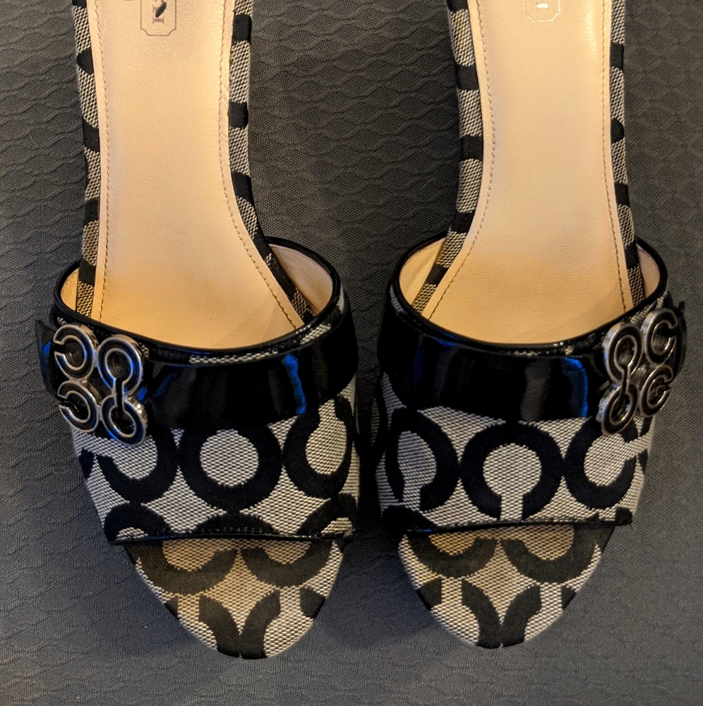 Coach Wedge Slide